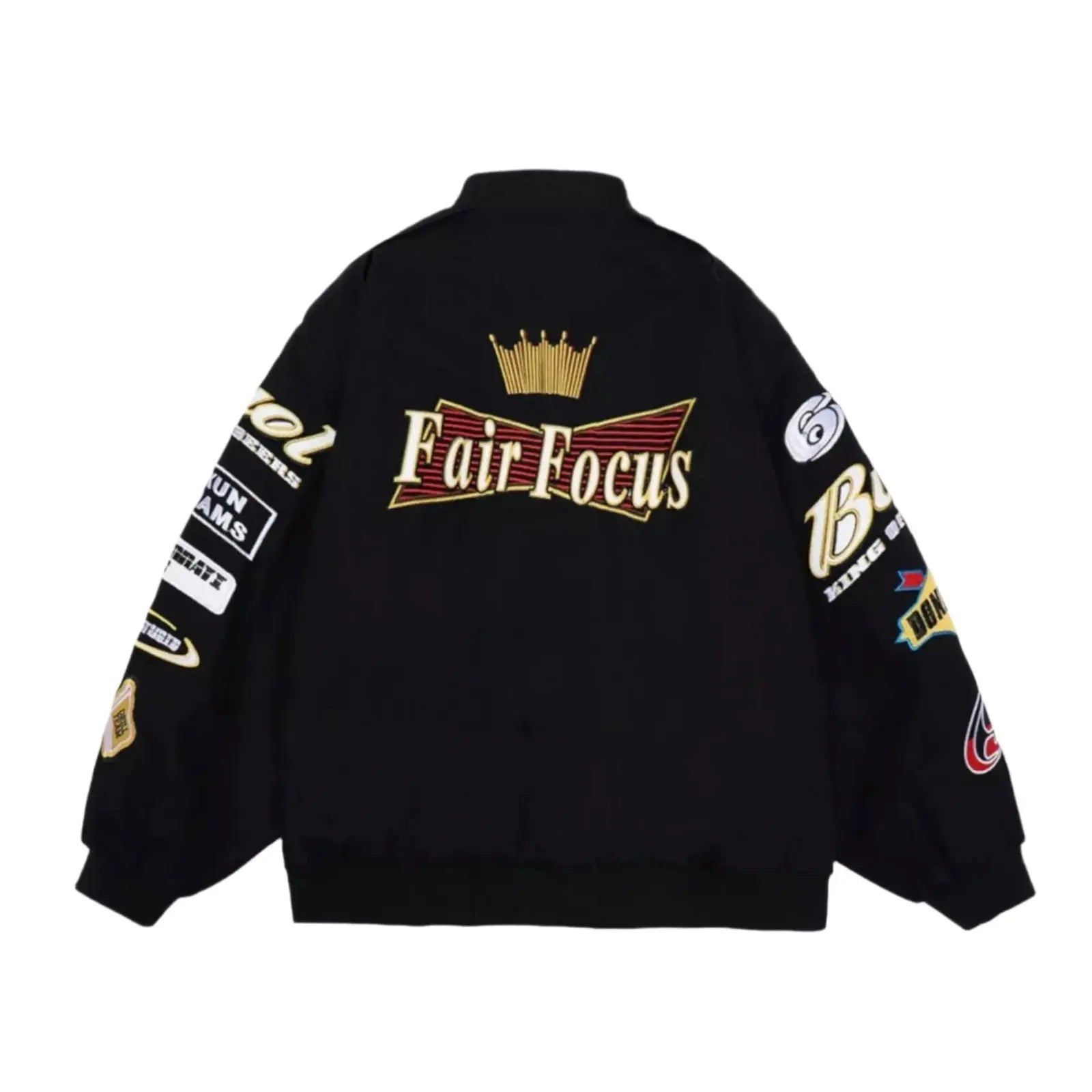 Fair Focus Embroidered Racing Jacket - Stylish Motorsport Apparel image 4