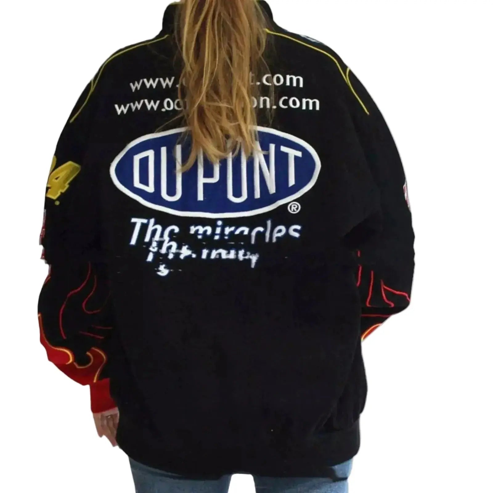 Vintage Dupont Windbreaker Printed Jacket image 2