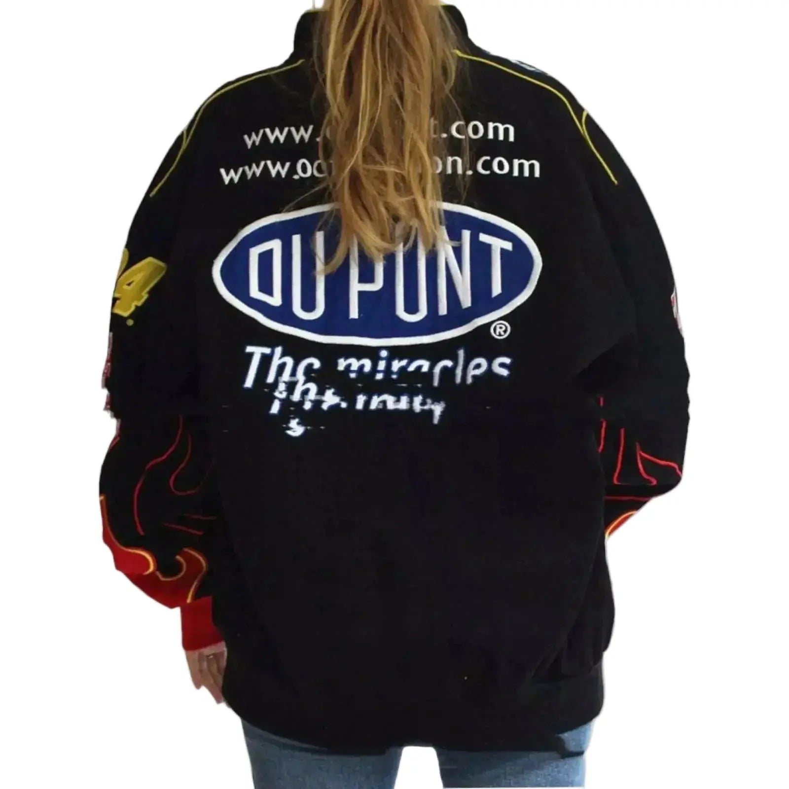 Vintage Dupont Windbreaker Printed Jacket image 4