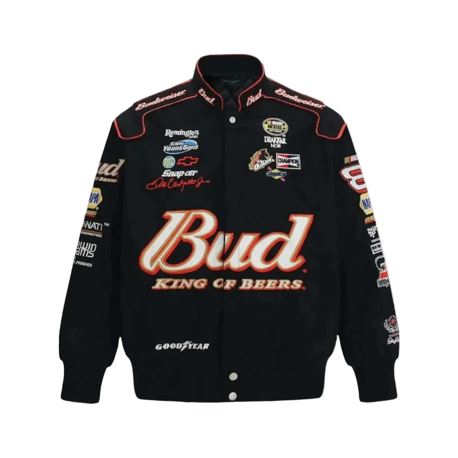 Budweiser Racing Jacket Thicken Style image 1