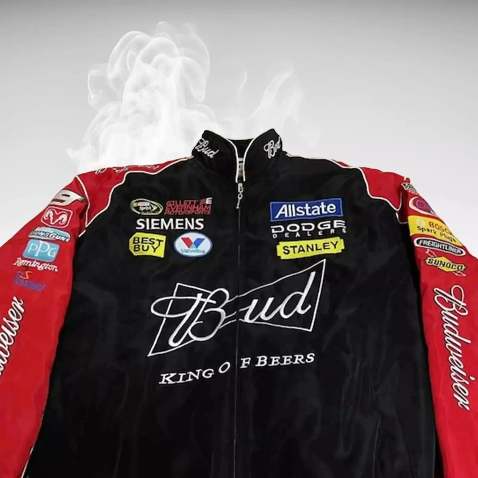 Budweiser F1 Racing Embroidered Retro Limited Edition Jacket image 5
