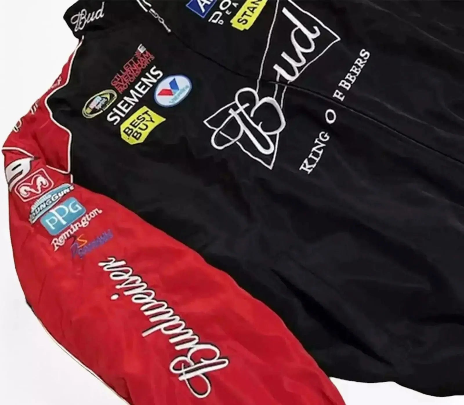 Budweiser F1 Racing Embroidered Retro Limited Edition Jacket image 6