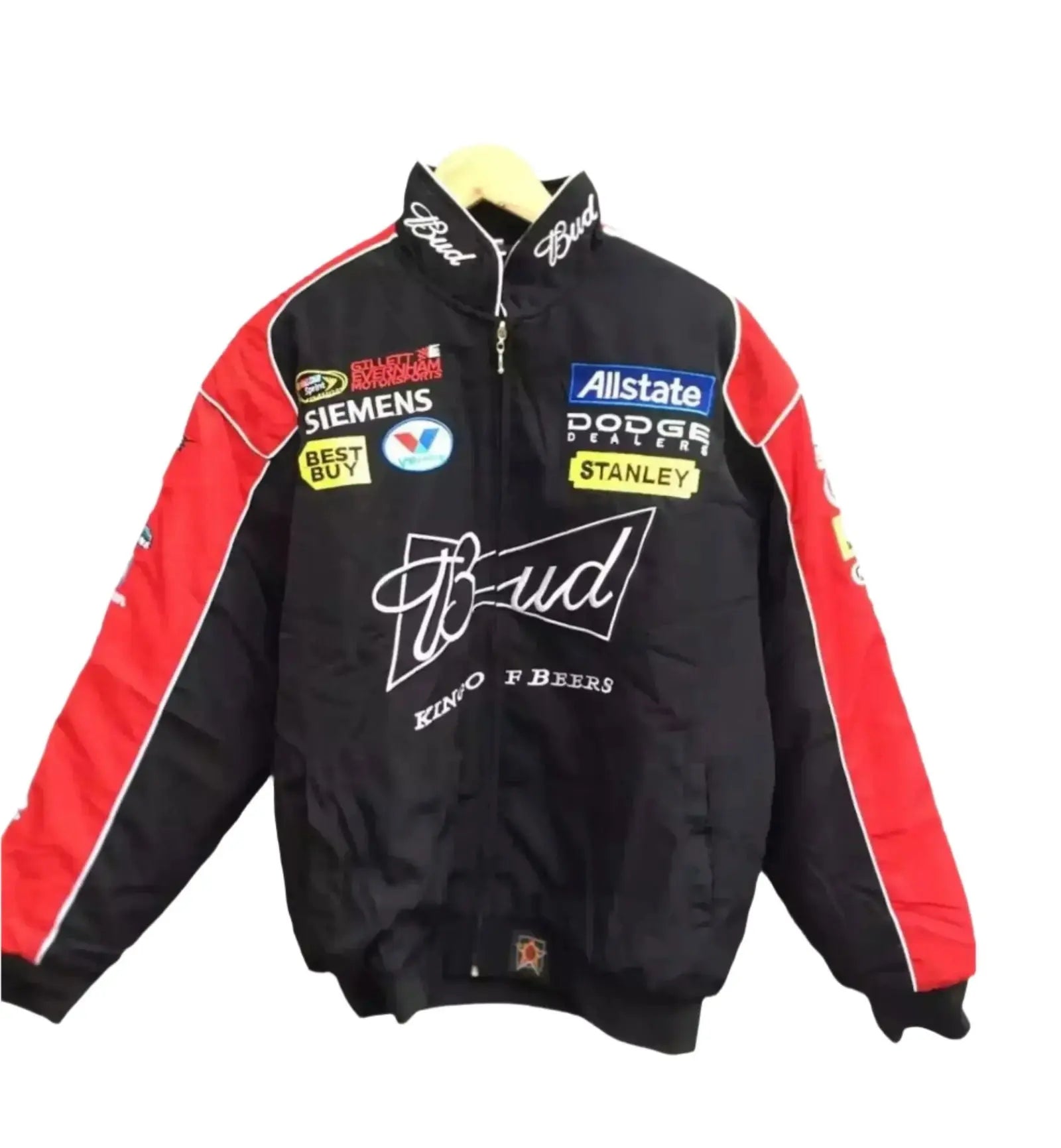 Budweiser F1 Official Embroidered Racing Jacket image 3