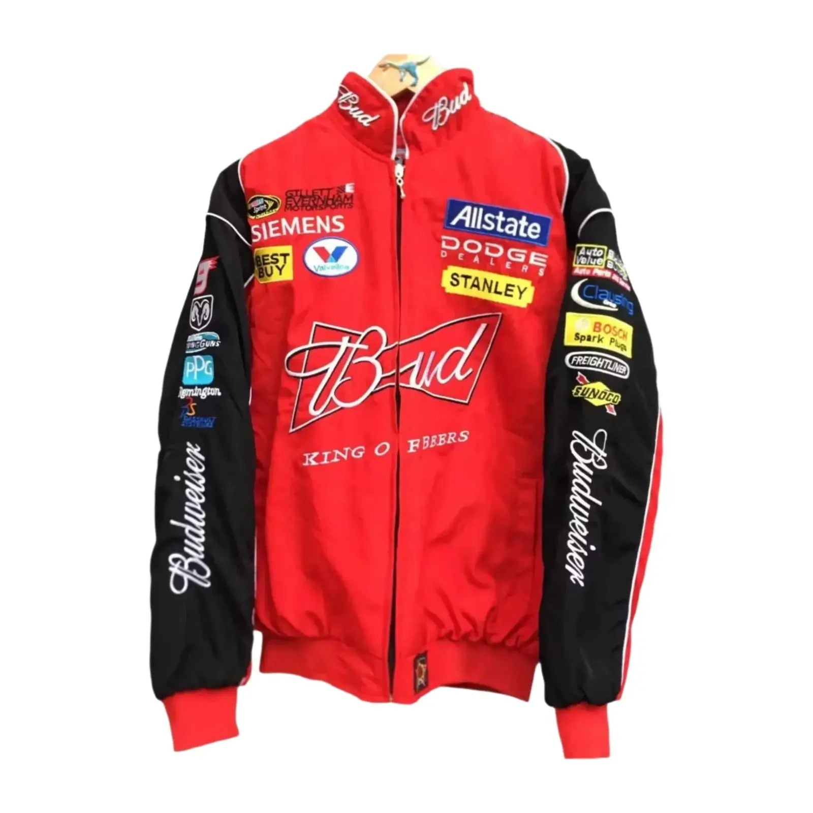 Budweiser F1 Official Embroidered Racing Jacket image 6