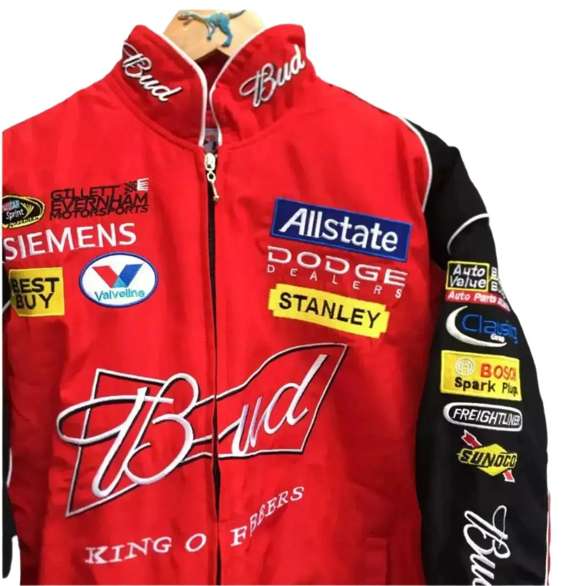 Budweiser F1 Official Embroidered Racing Jacket image 8