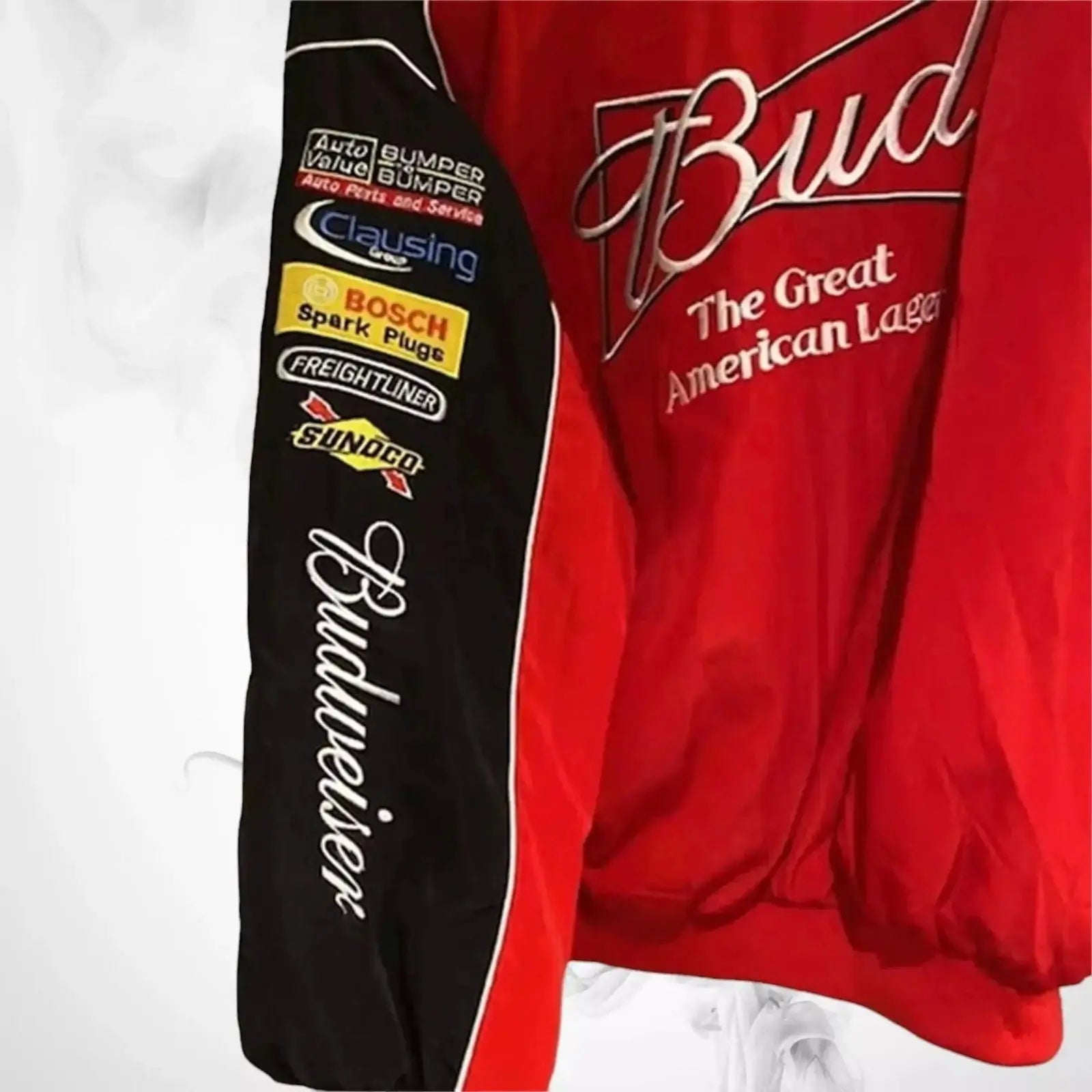 Budweiser Black F1 Retro Racing Jacket image 3