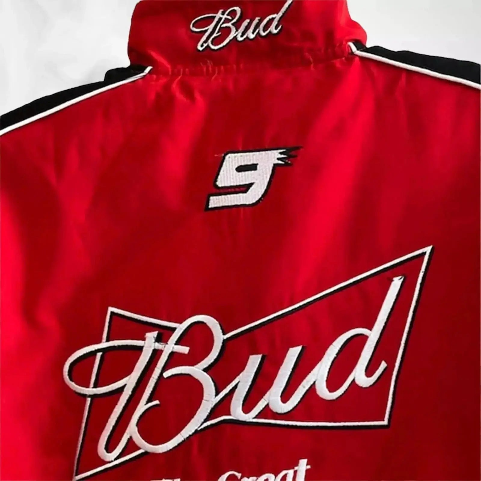 Budweiser Black F1 Retro Racing Jacket image 6