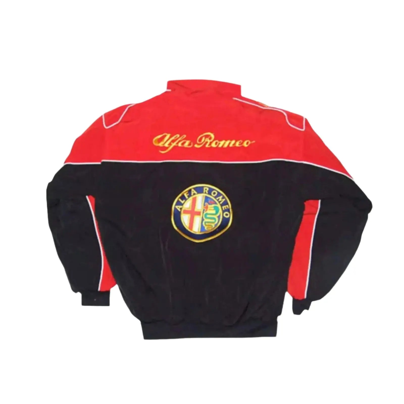 Alfa Romeo Vintage F1 Embroidered Racing Jacket image 2