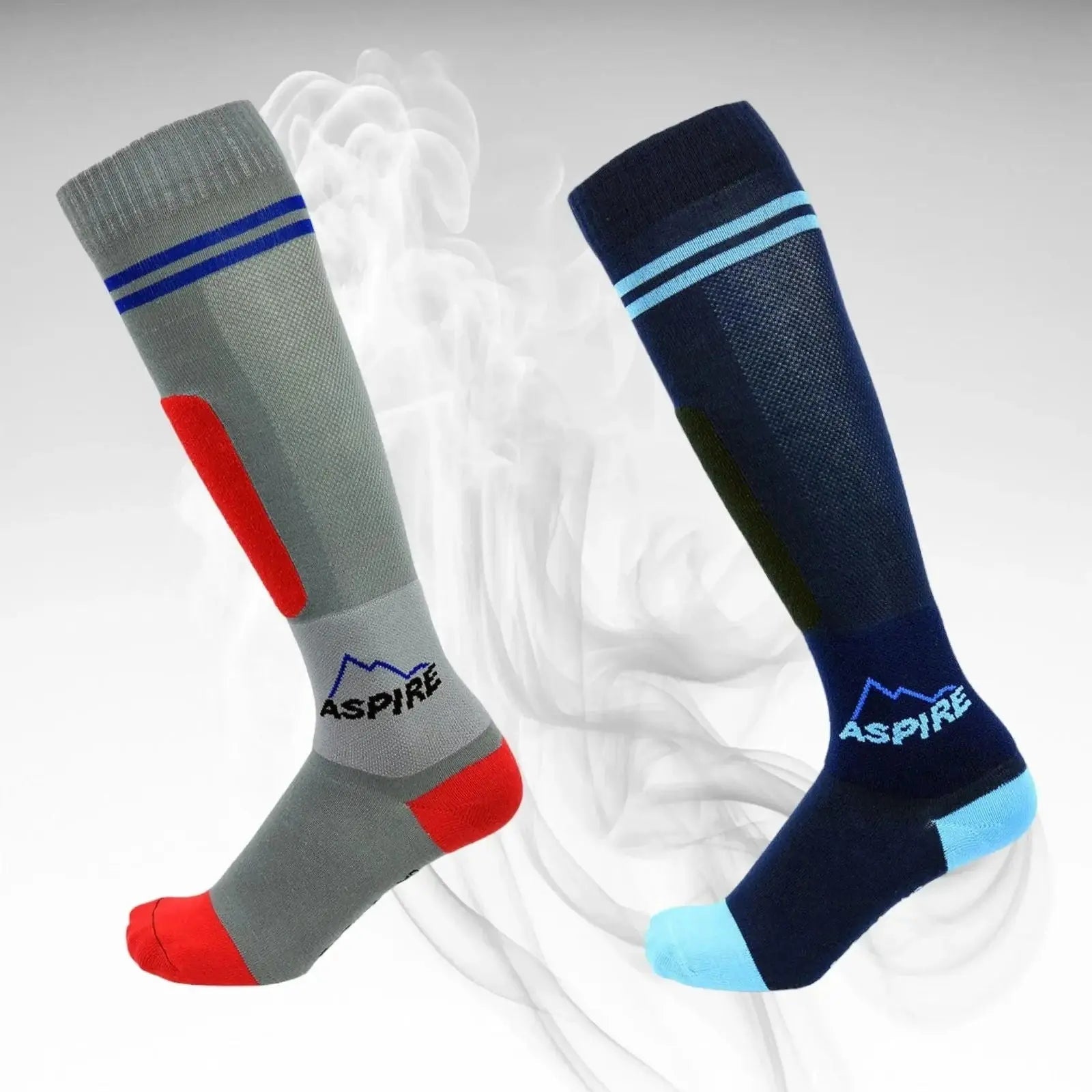 2023 Aspire Ski-D Ski Socks image 1