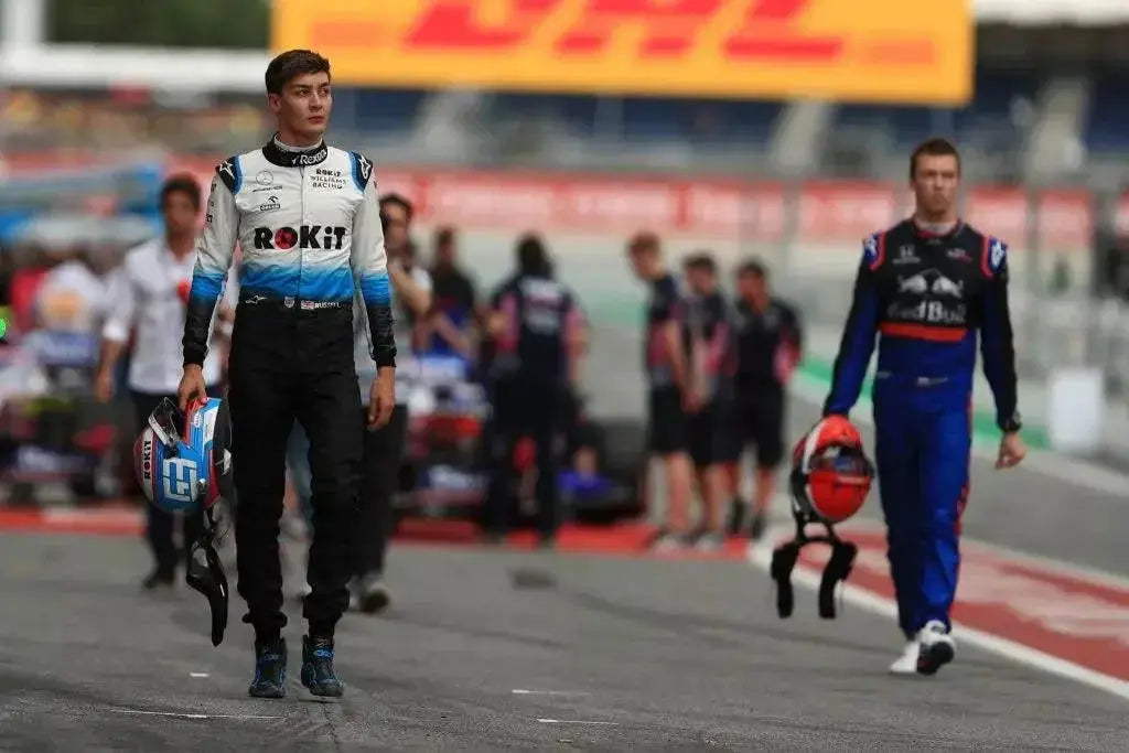 2019 GEORGE RUSSELL Williams Racing F1 Race Boots image 3