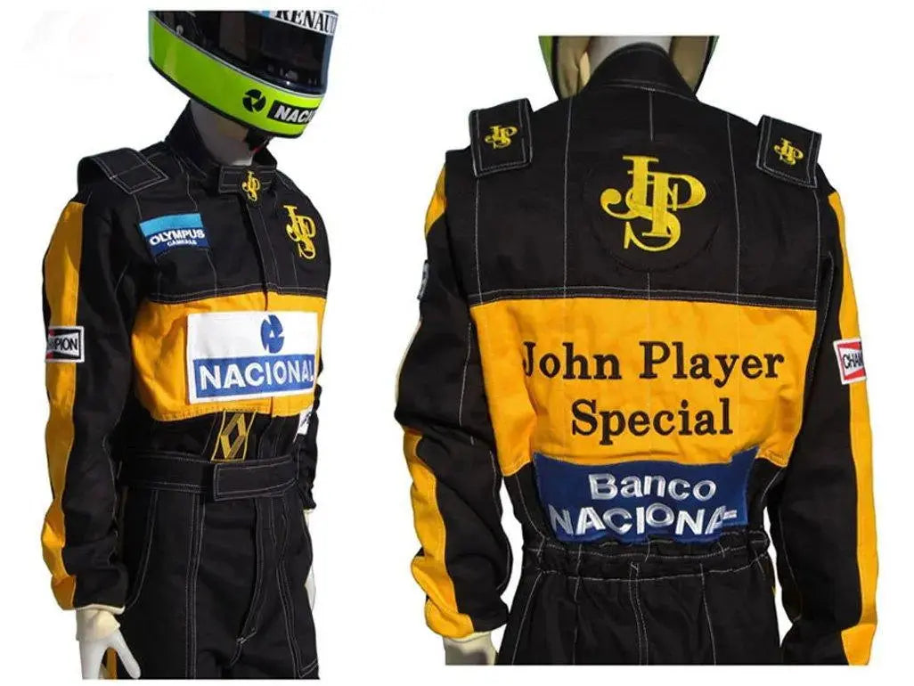 Ayrton Senna 1985 F1 Racing Suit Replica / Team Lotus image 3