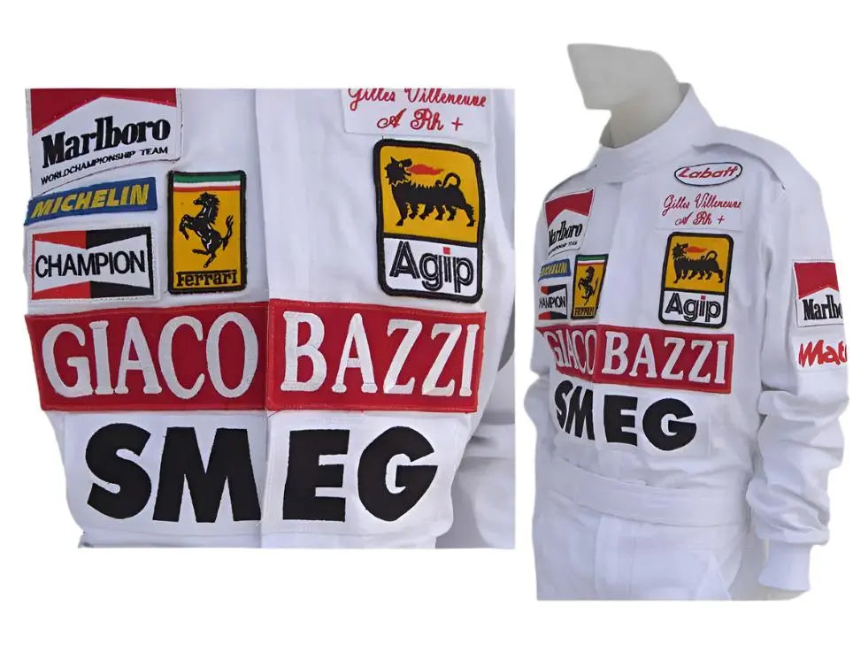 Gilles Villeneuve 1980 Replica Racing Suit | Ferrari F1 image 4