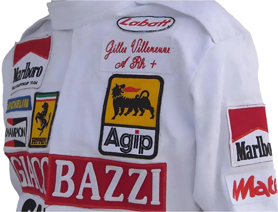 Gilles Villeneuve 1980 Replica Racing Suit | Ferrari F1 image 5