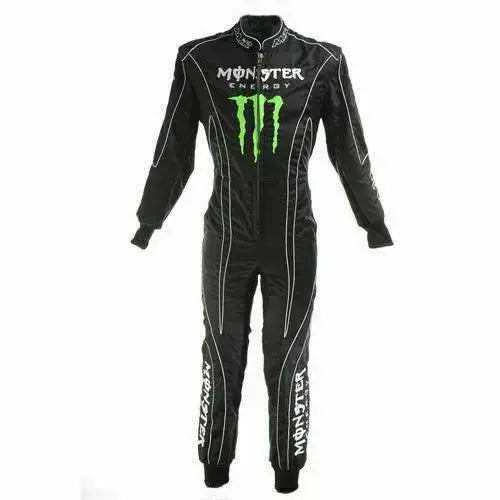 Monster Energy Sublimation Printed Race Suit | Vibrant Racing Gear image 1