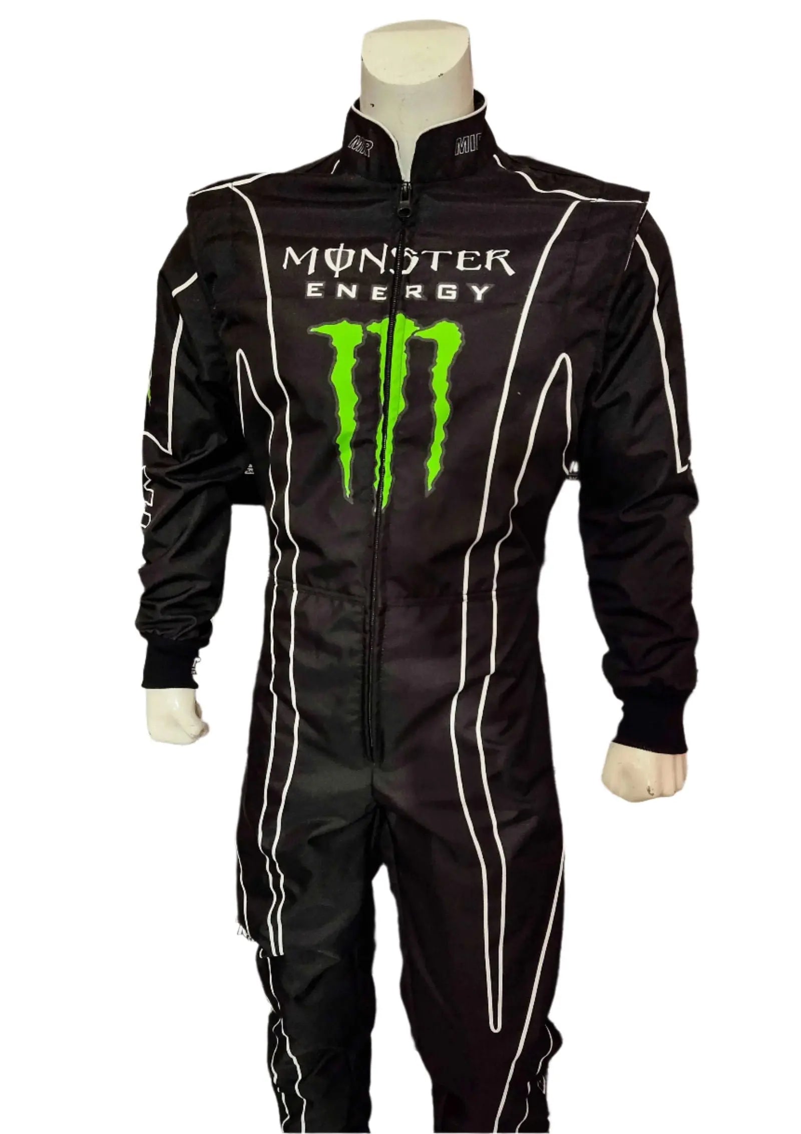 Monster Energy Sublimation Printed Race Suit | Vibrant Racing Gear image 4