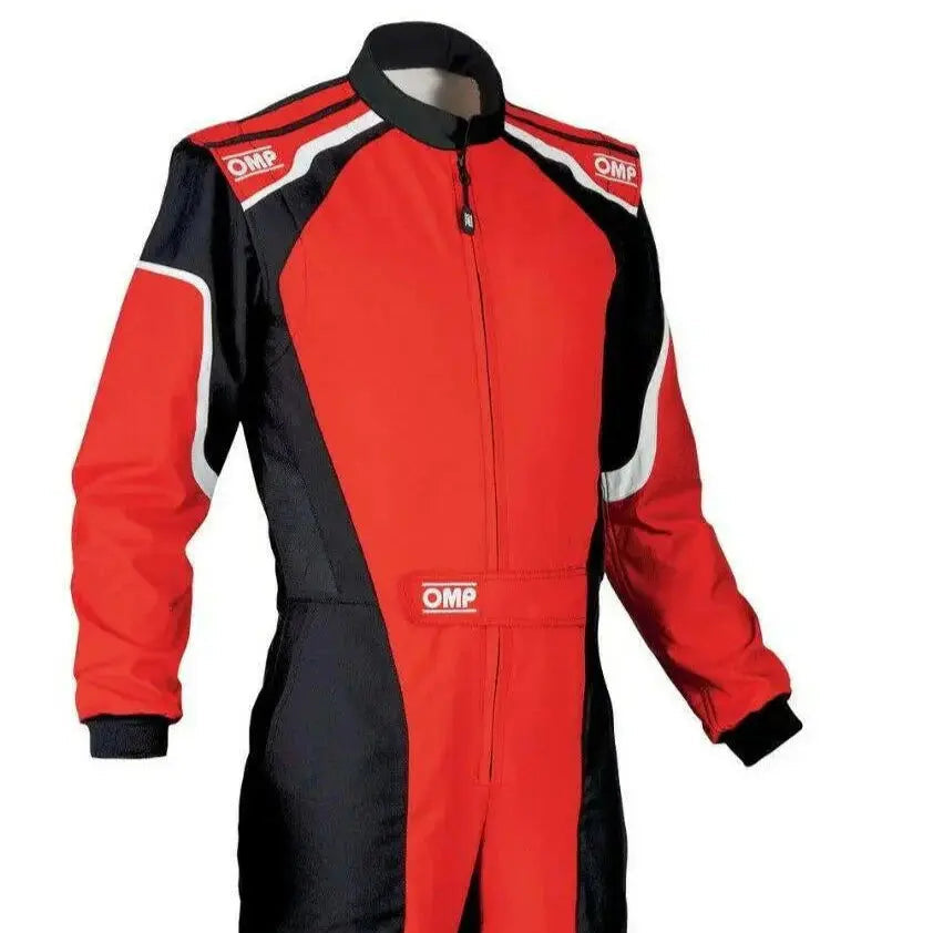 OMP KS-3 Suit Red Go Karting Racing Overall CIK 3 Layers 2019 image 1