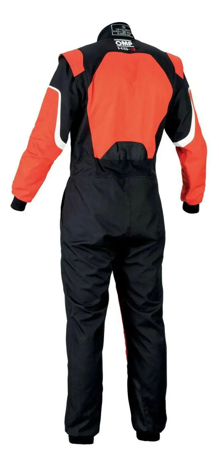 OMP KS-3 Suit Red Go Karting Racing Overall CIK 3 Layers 2019 image 3