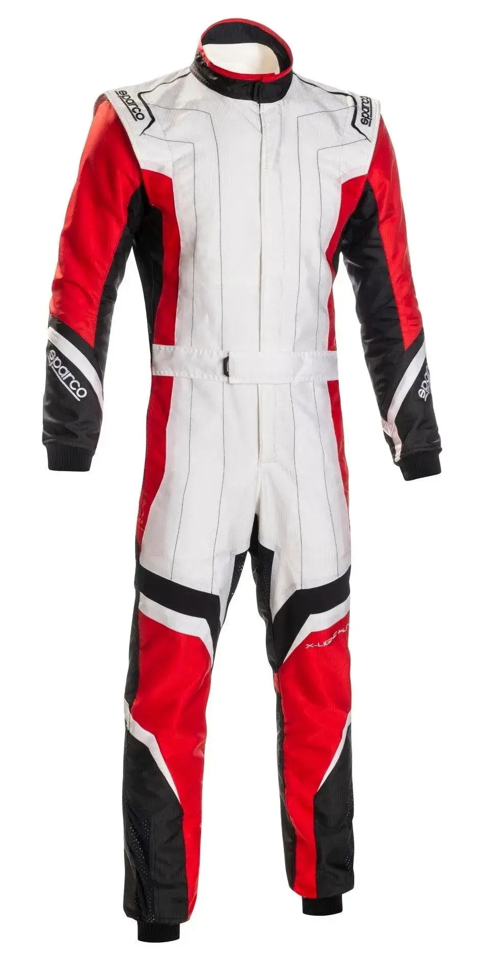 Sparco X-Light KS-7 Replica Kart Suit - Black/Grey Lightweight Racing image 3