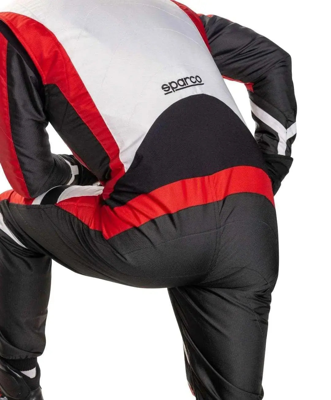 Sparco X-Light KS-7 Replica Kart Suit - Black/Grey Lightweight Racing image 4