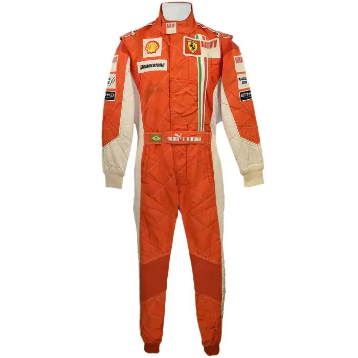 Felipe Massa 2008 Ferrari F1 Racing Suit - Official Teamwear Collectible image 1
