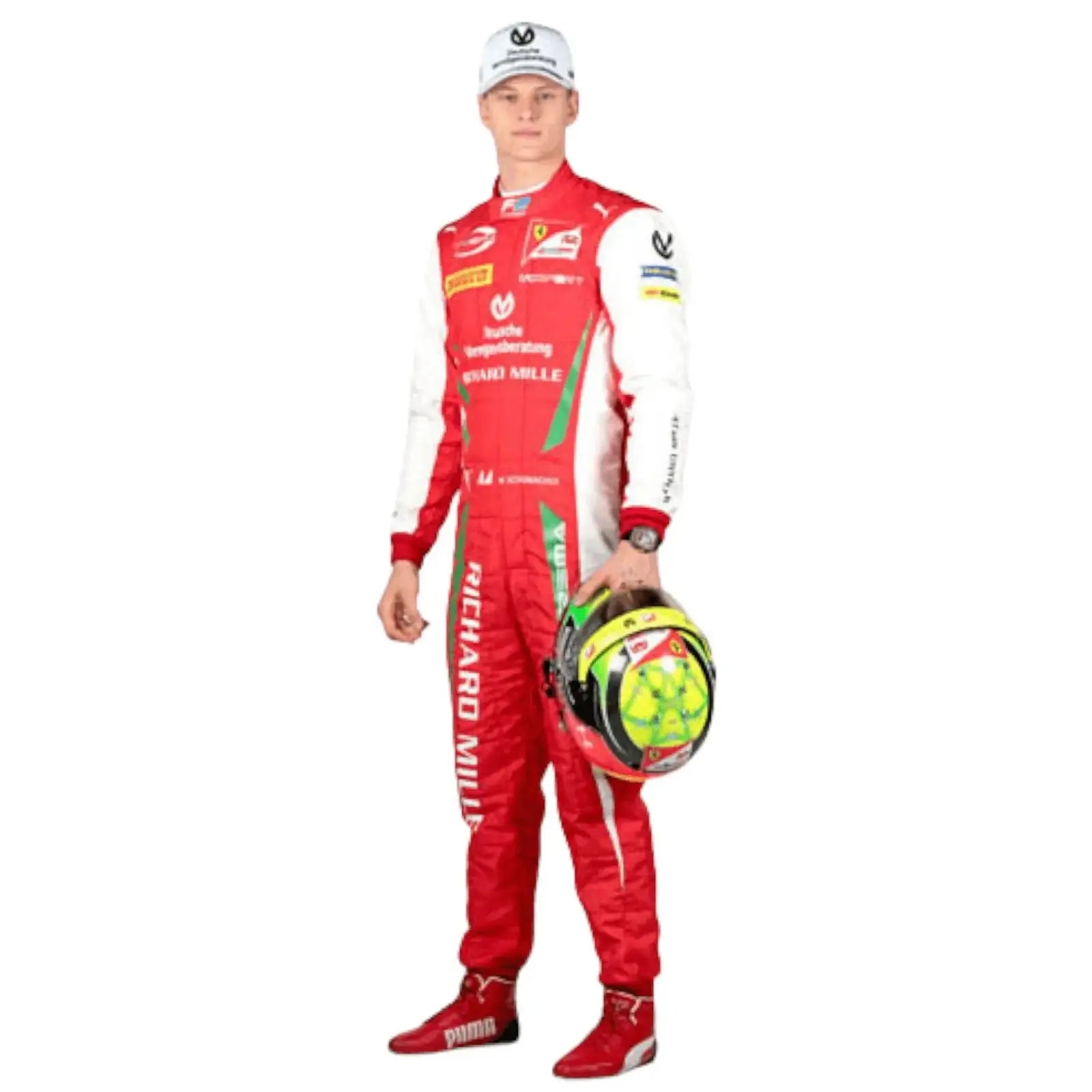 MICK SCHUMACHER Formula 2 Championship Replica Suit image 1