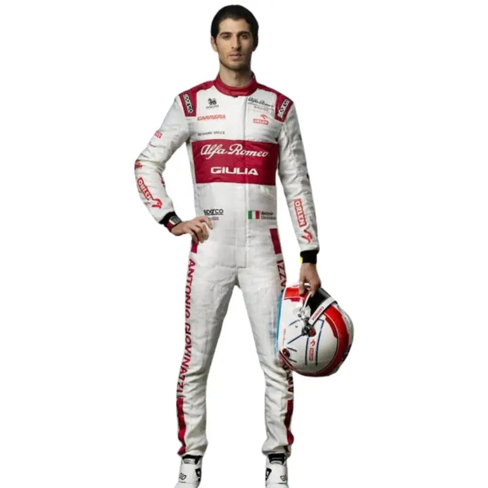 2020 Antonio Giovinazzi Alfa Romeo F1 Race Suit image 1
