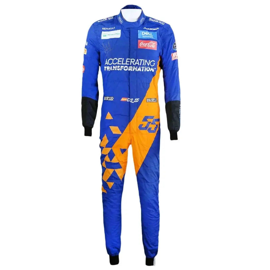 2019 Carlos Sainz McLaren F1 Race Suit image 1
