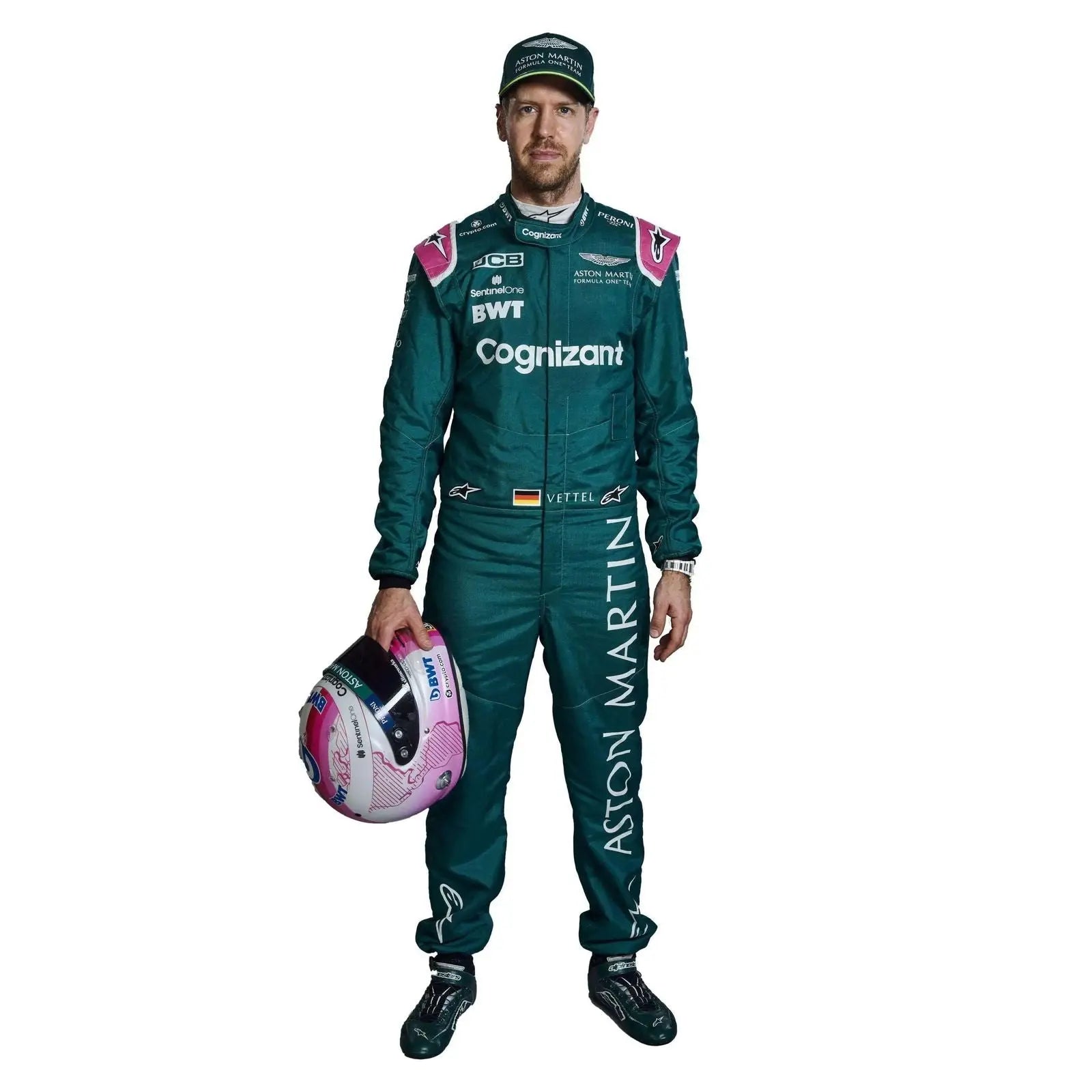 Sebastian Vettel Aston Martin F1 drivers 2021 Race Suit image 1