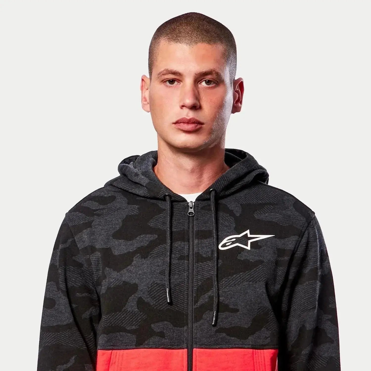 CAMO BLOCK HOODIE image 3