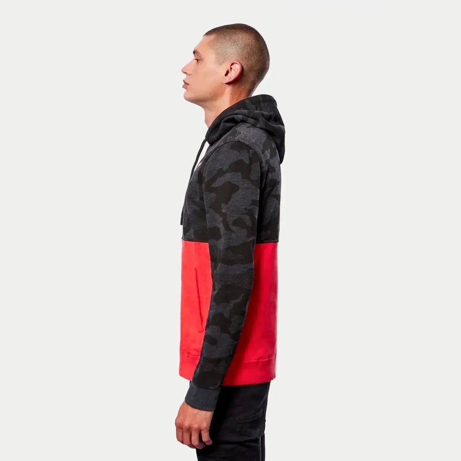 CAMO BLOCK HOODIE image 4