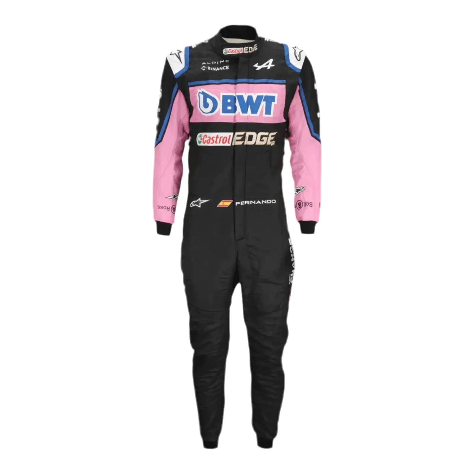 2022 FERNANDO ALONSO BWT F1 RACE SUIT - ITALIAN GP image 1