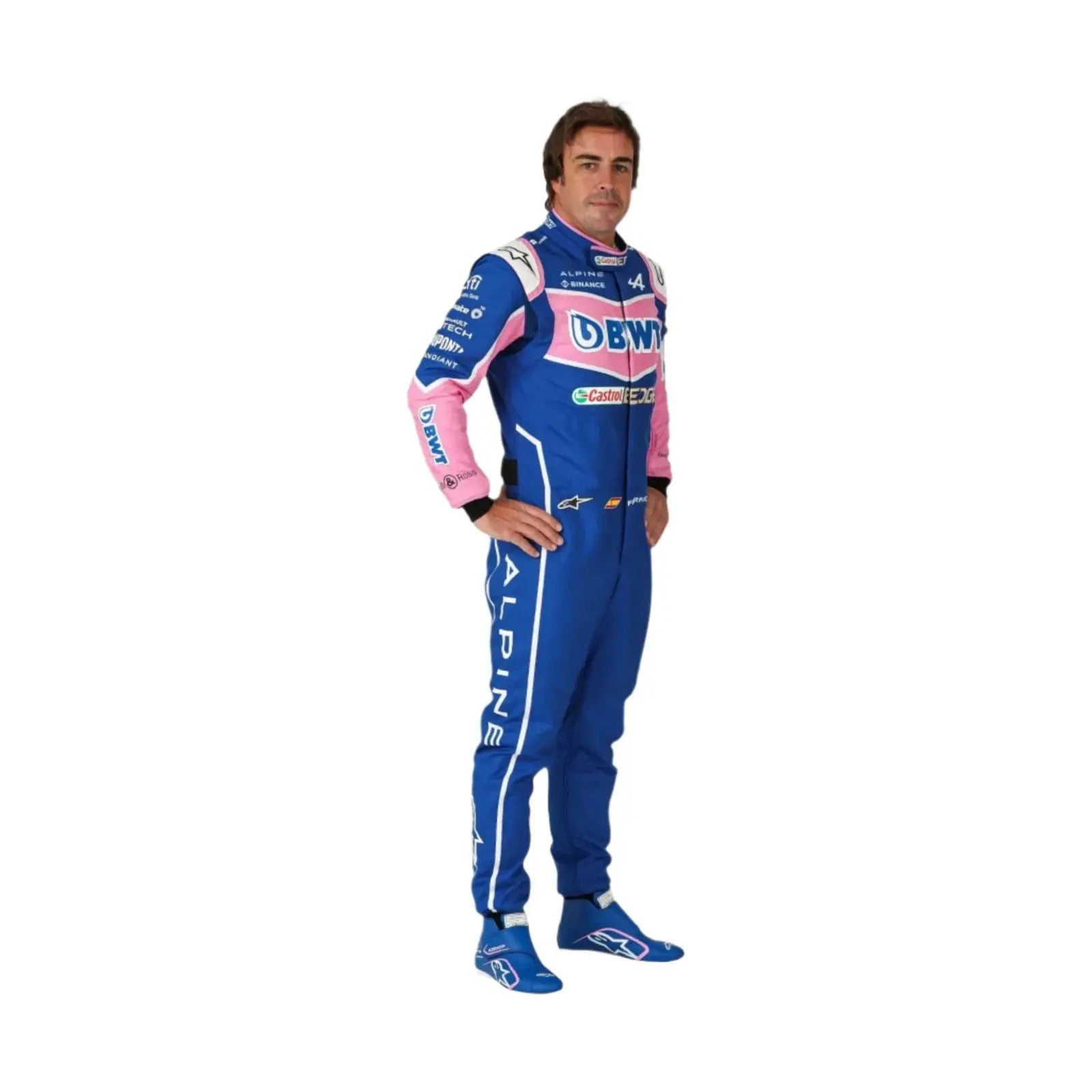 2022 FERNANDO ALONSO ALPHINE F1 RACE SUIT image 1