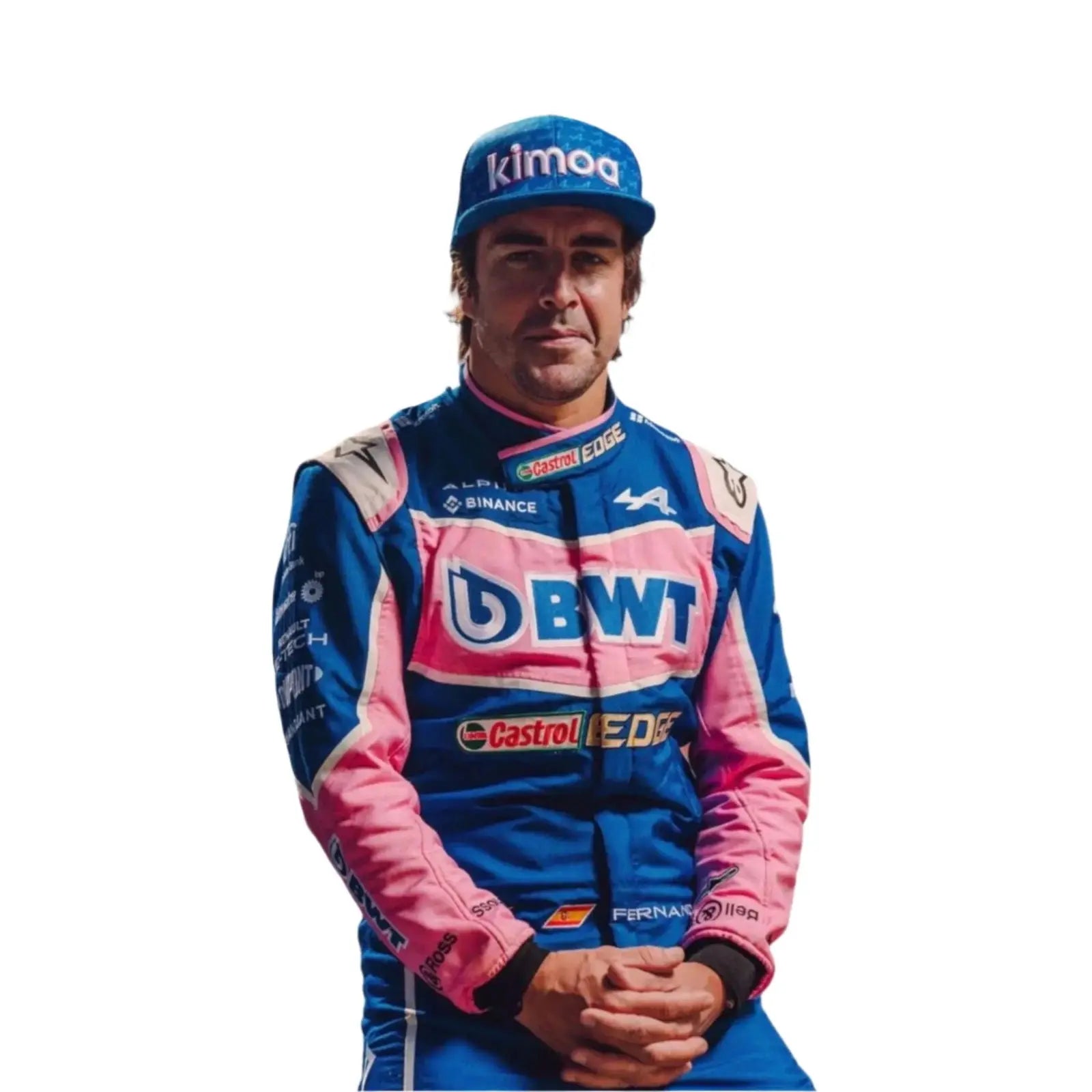 2022 FERNANDO ALONSO ALPHINE F1 RACE SUIT image 4