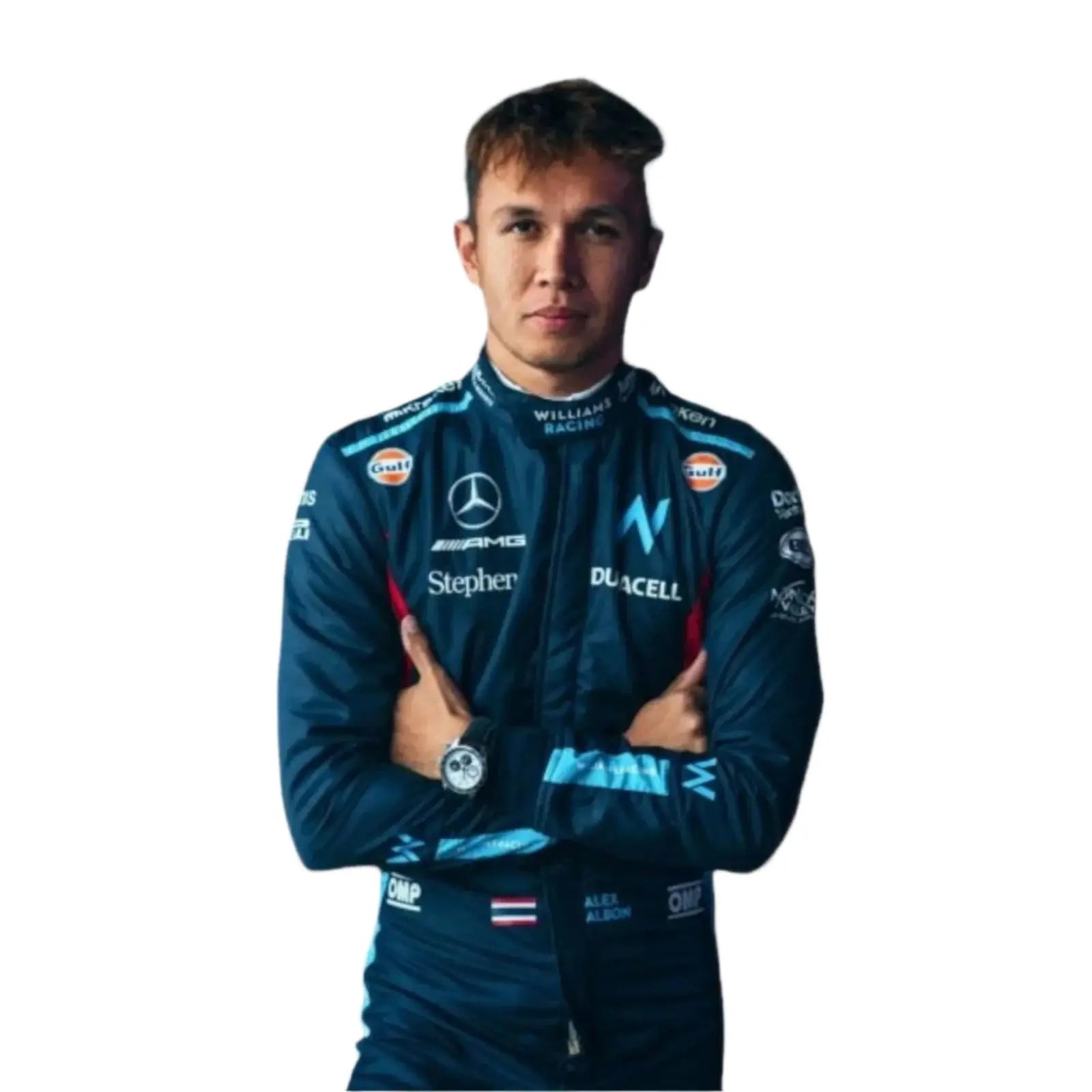 2023 Alex Albon Williams Racing F1 Race Suit image 2