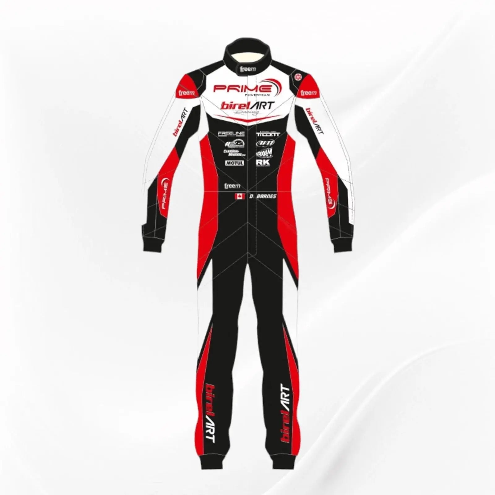 Birel Art 2021 Custom Race Suit image 1