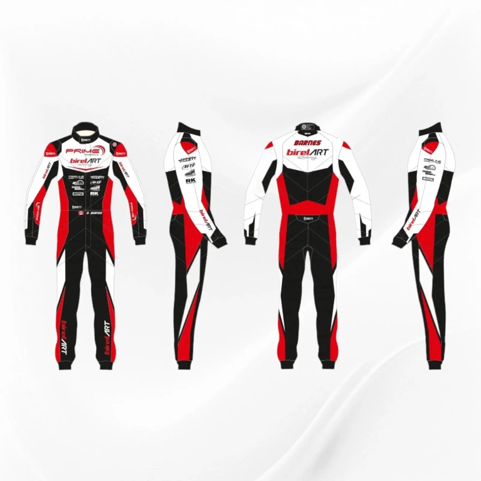 Birel Art 2021 Custom Race Suit image 5