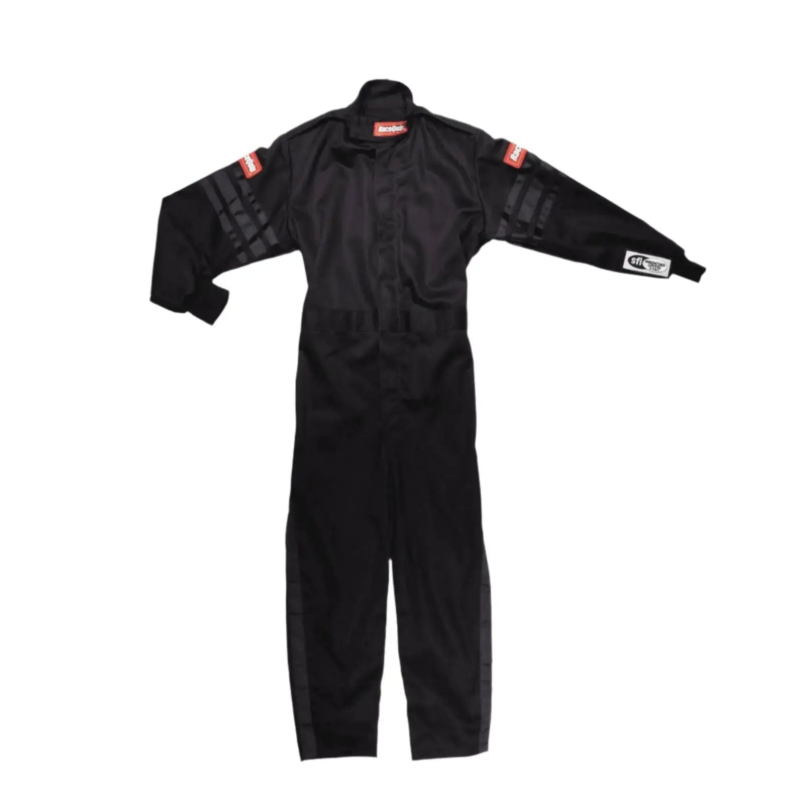 RaceQuip Kids Black Single Layer Racing Suit – Lightweight & Comfortable Protective Gear image 1