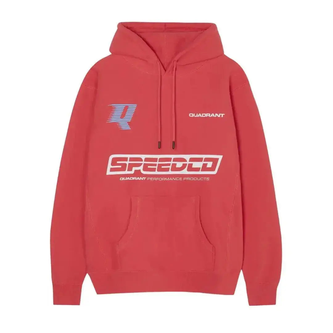 RED SPEEDCO HOODIE image 1