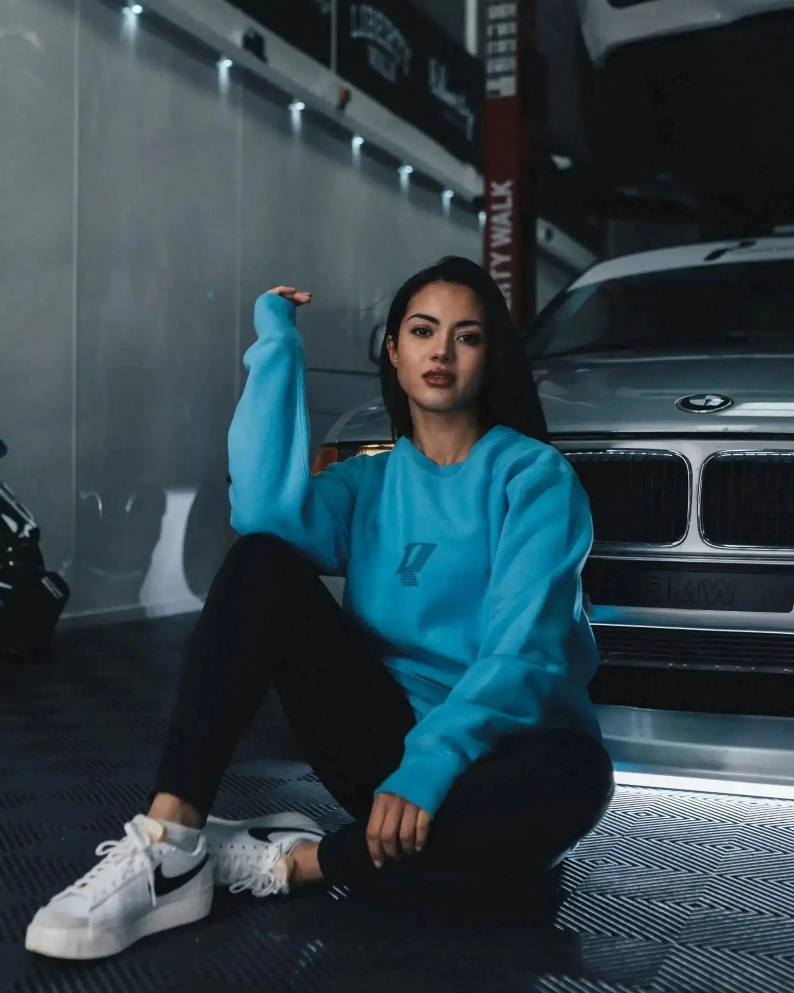 Aquatic Blue Speedco Crew Neck - Comfortable Casual Wear image 5