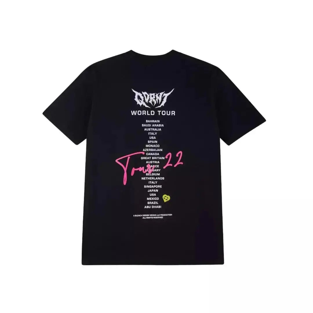 WORLD TOUR BLACK TEE image 2