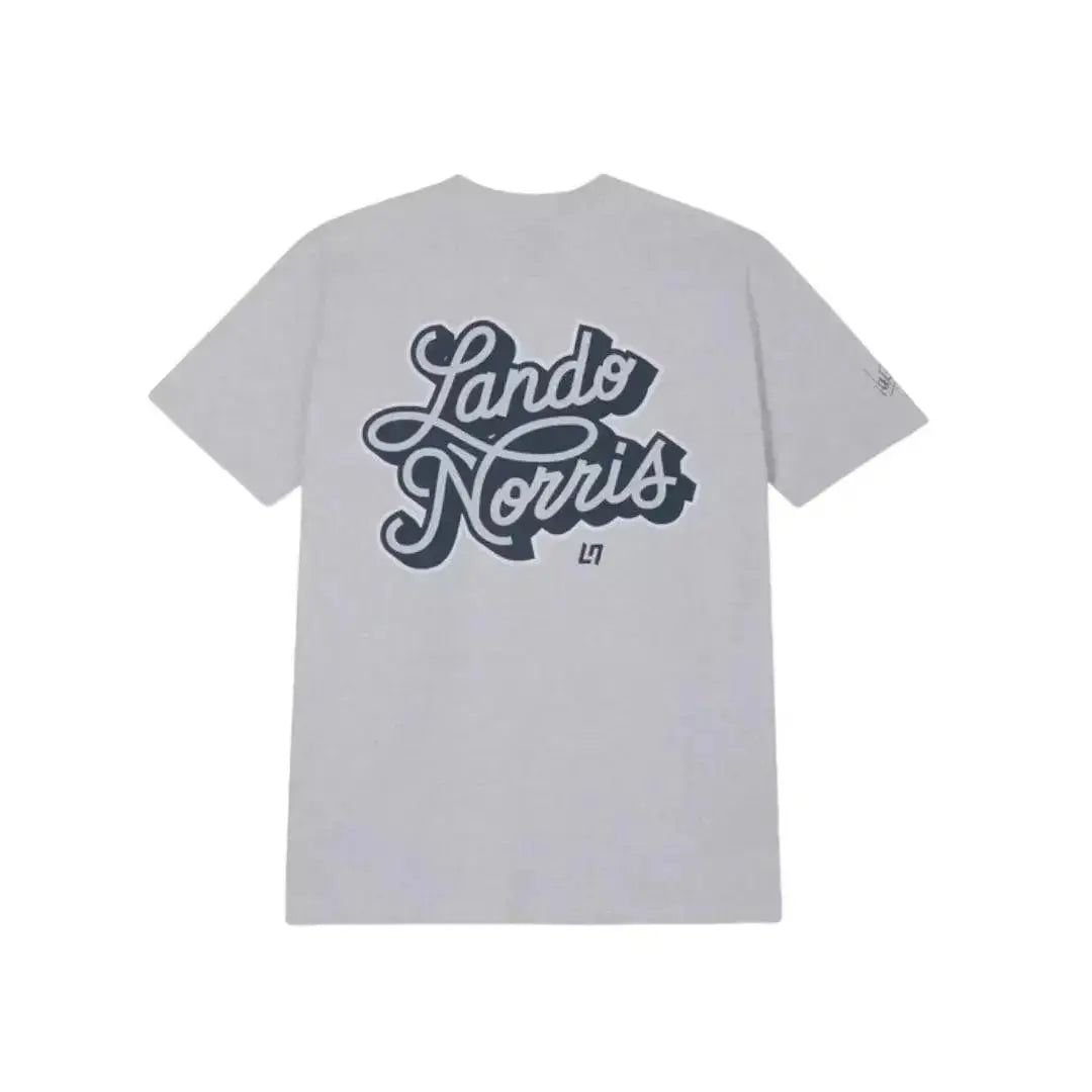 SCRIPT WHITE HEATHER SHORT SLEEVE TEE image 2
