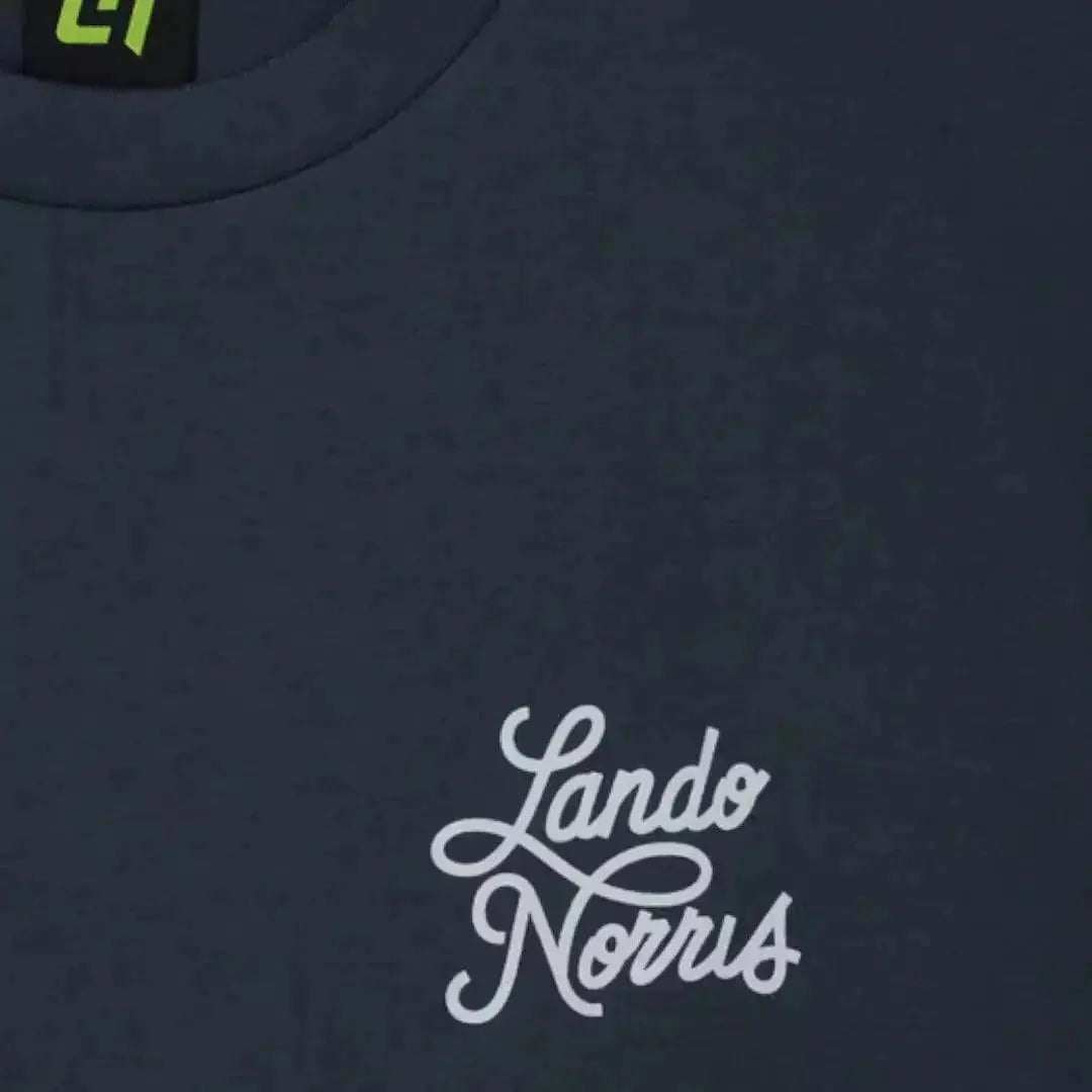 SCRIPT PETROL BLUE SHORT SLEEVE TEE image 3