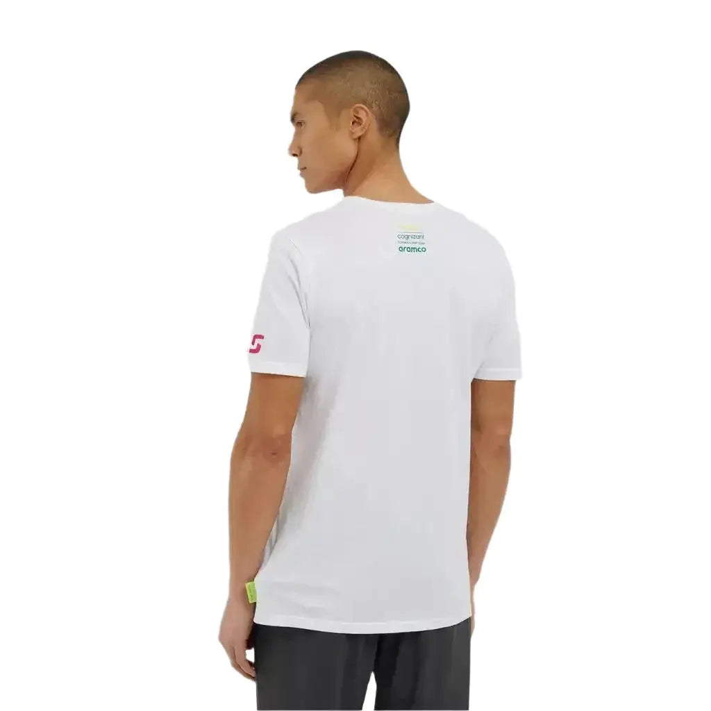AMF1 Lance Stroll Limited Edition T-Shirt - White image 2