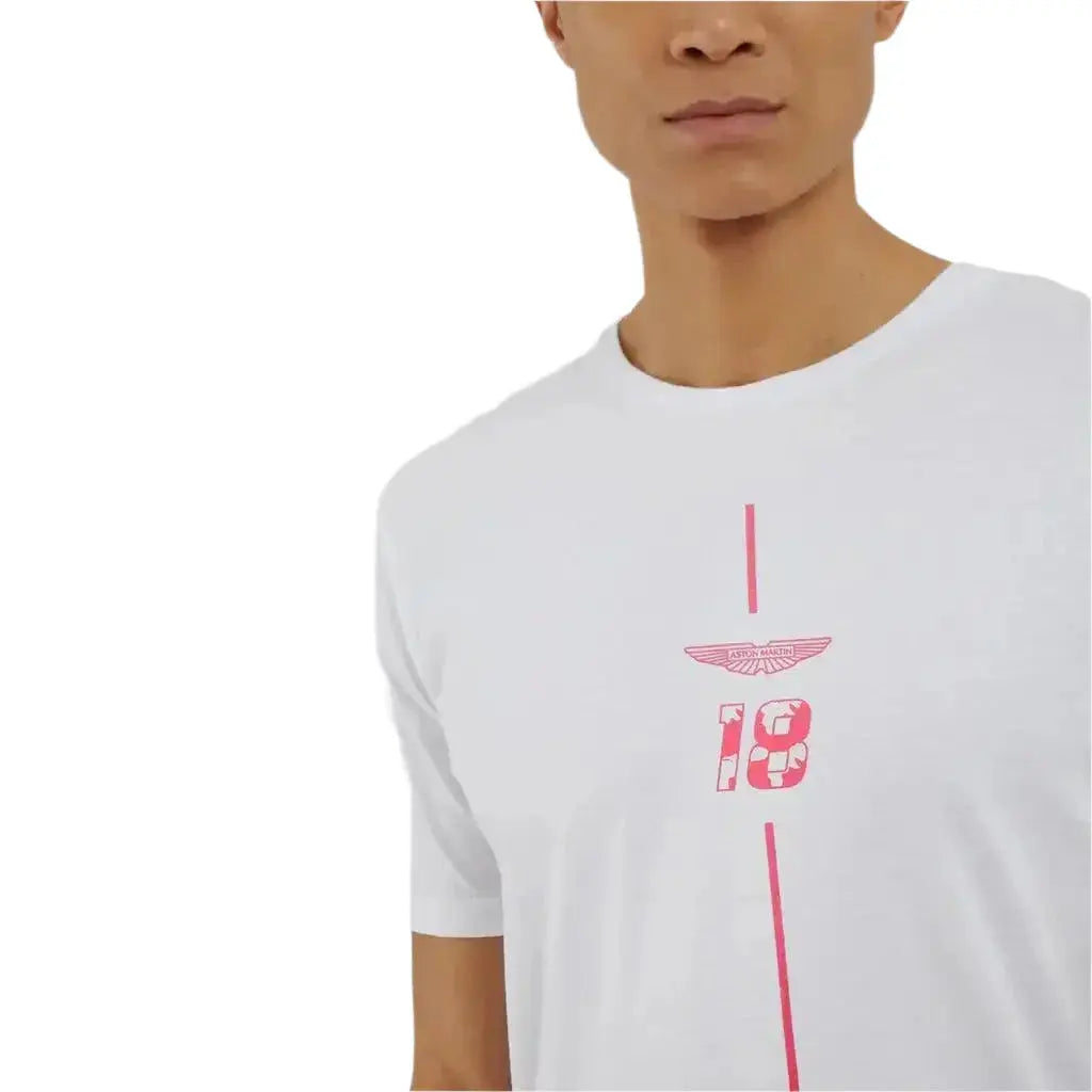 AMF1 Lance Stroll Limited Edition T-Shirt - White image 4