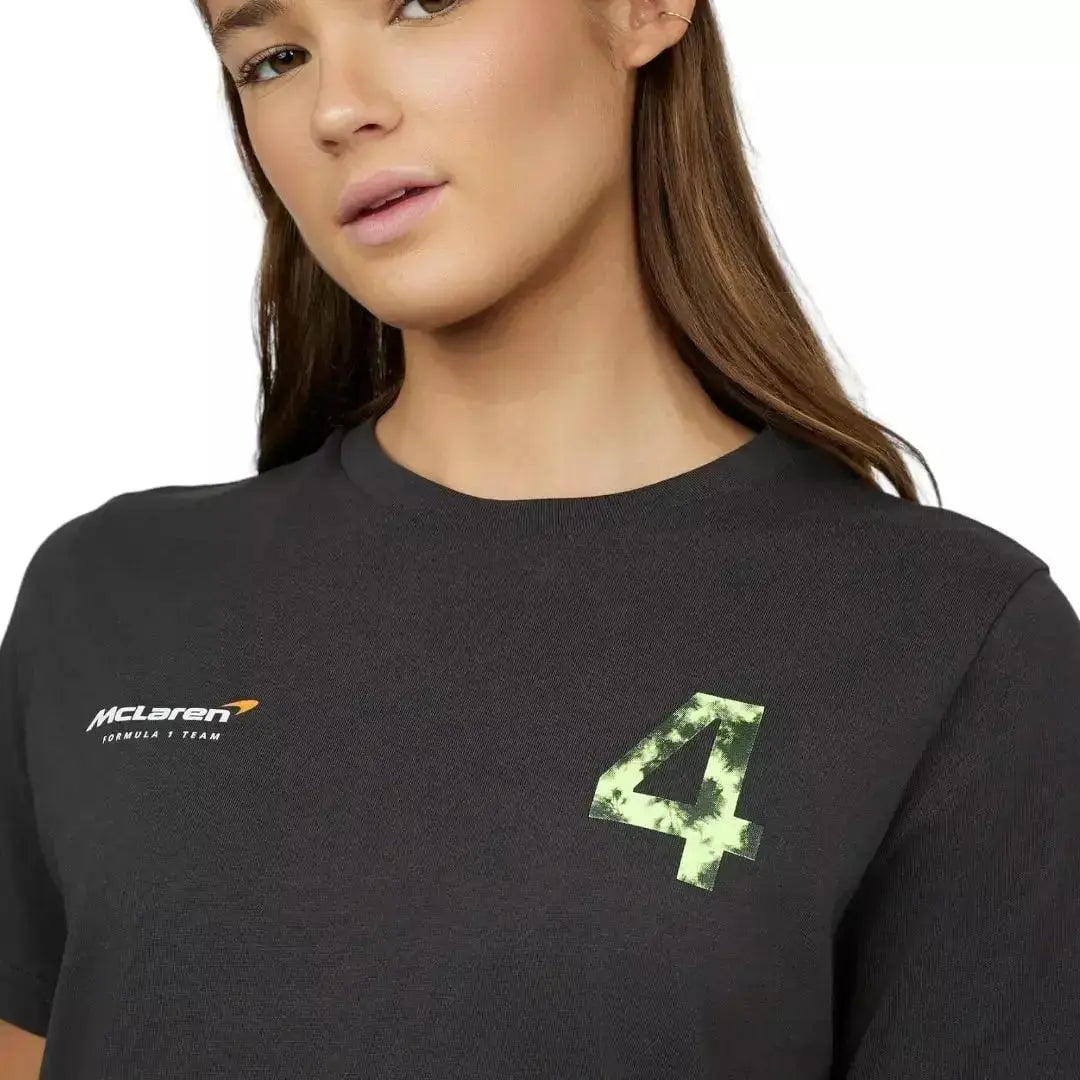 WOMENS LANDO NORRIS SILVERSTONE T-SHIRT image 4