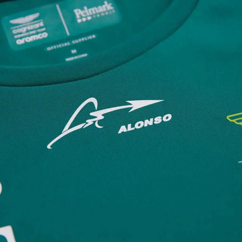 AMF1 2023 Official Kids Fernando Alonso T-Shirt image 4
