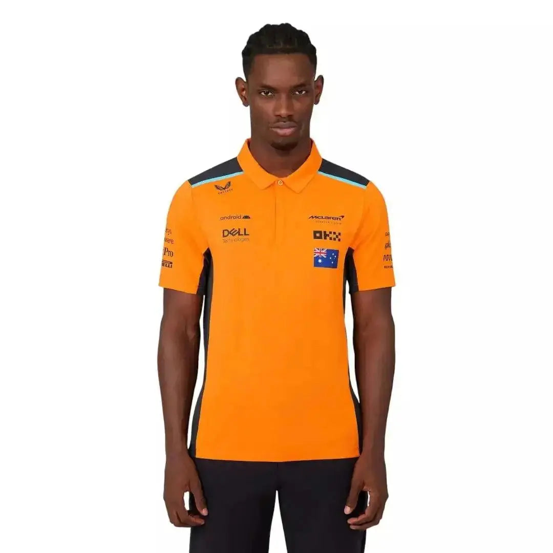 MENS McLAREN REPLICA POLO SHIRT OSCAR PIASTRI image 1