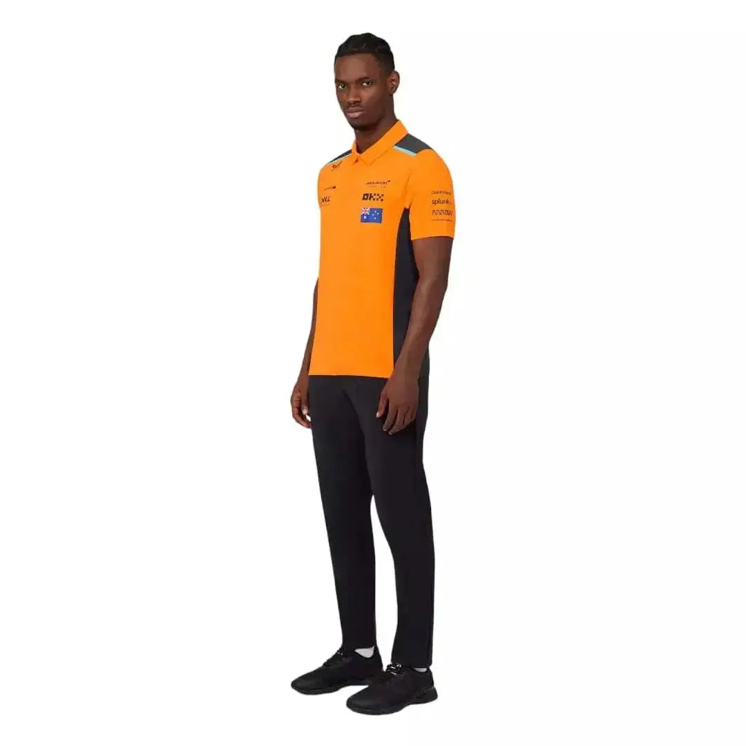 MENS McLAREN REPLICA POLO SHIRT OSCAR PIASTRI image 3