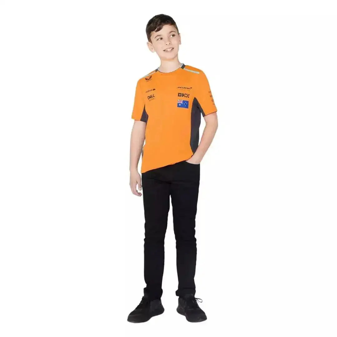 JUNIOR McLAREN REPLICA SET UP T-SHIRT OSCAR PIASTRI image 1