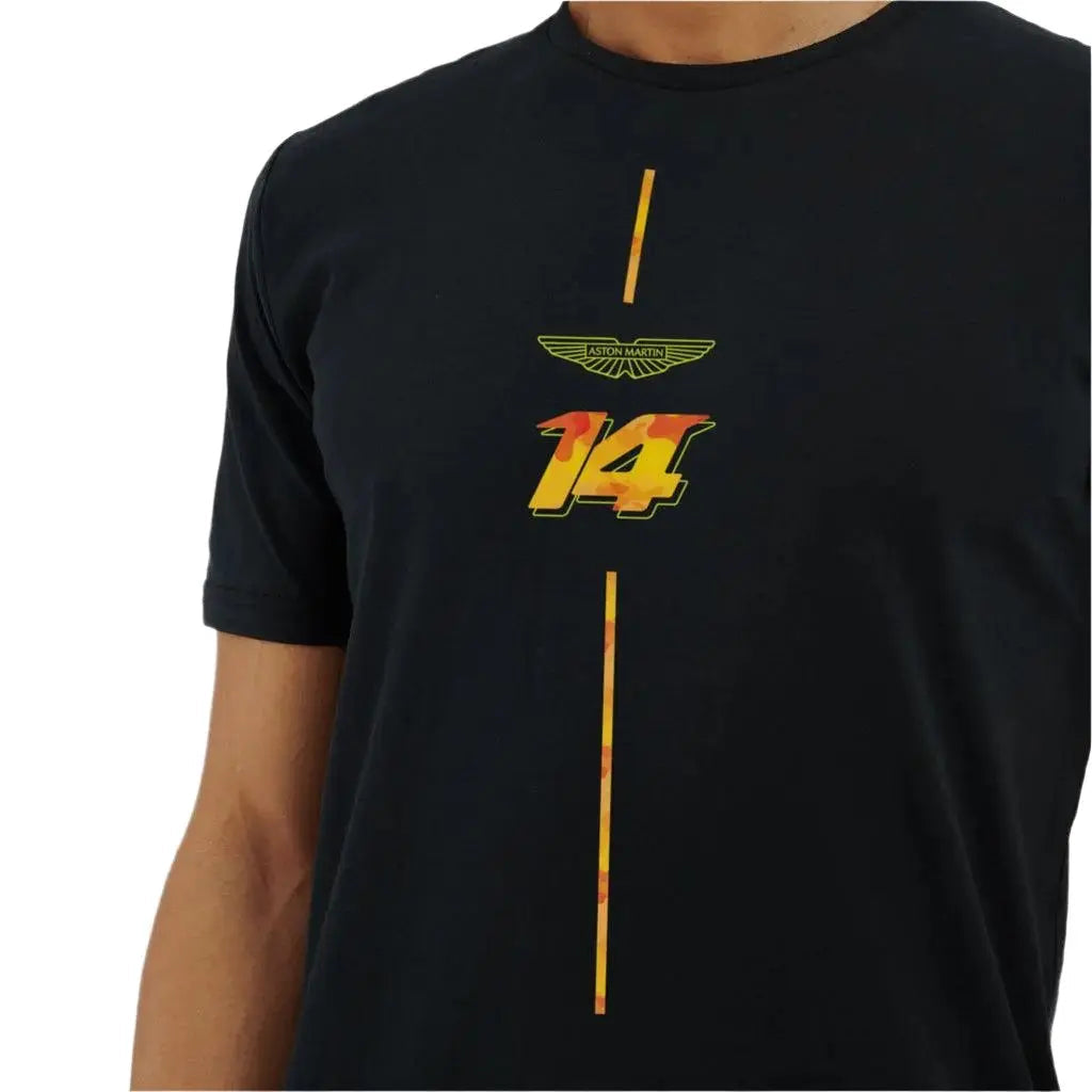 AMF1 Fernando Alonso Limited Edition T-Shirt - Black image 4